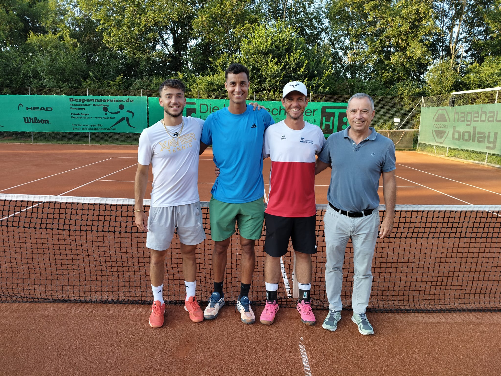 Beeindruckendes Showtraining der Bundesliga-Spieler TC Wolfsberg Pforzheim