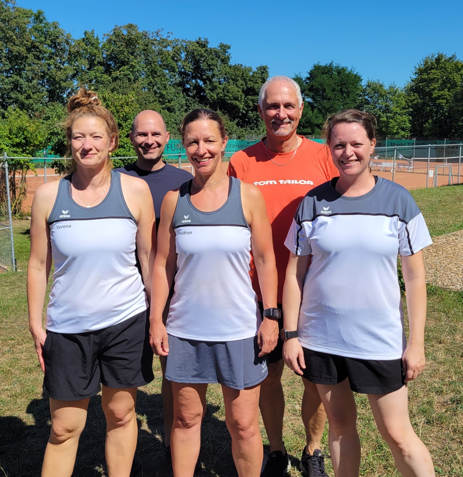 Hobby-Mixed gegen TC Herrenberg am 11.8.