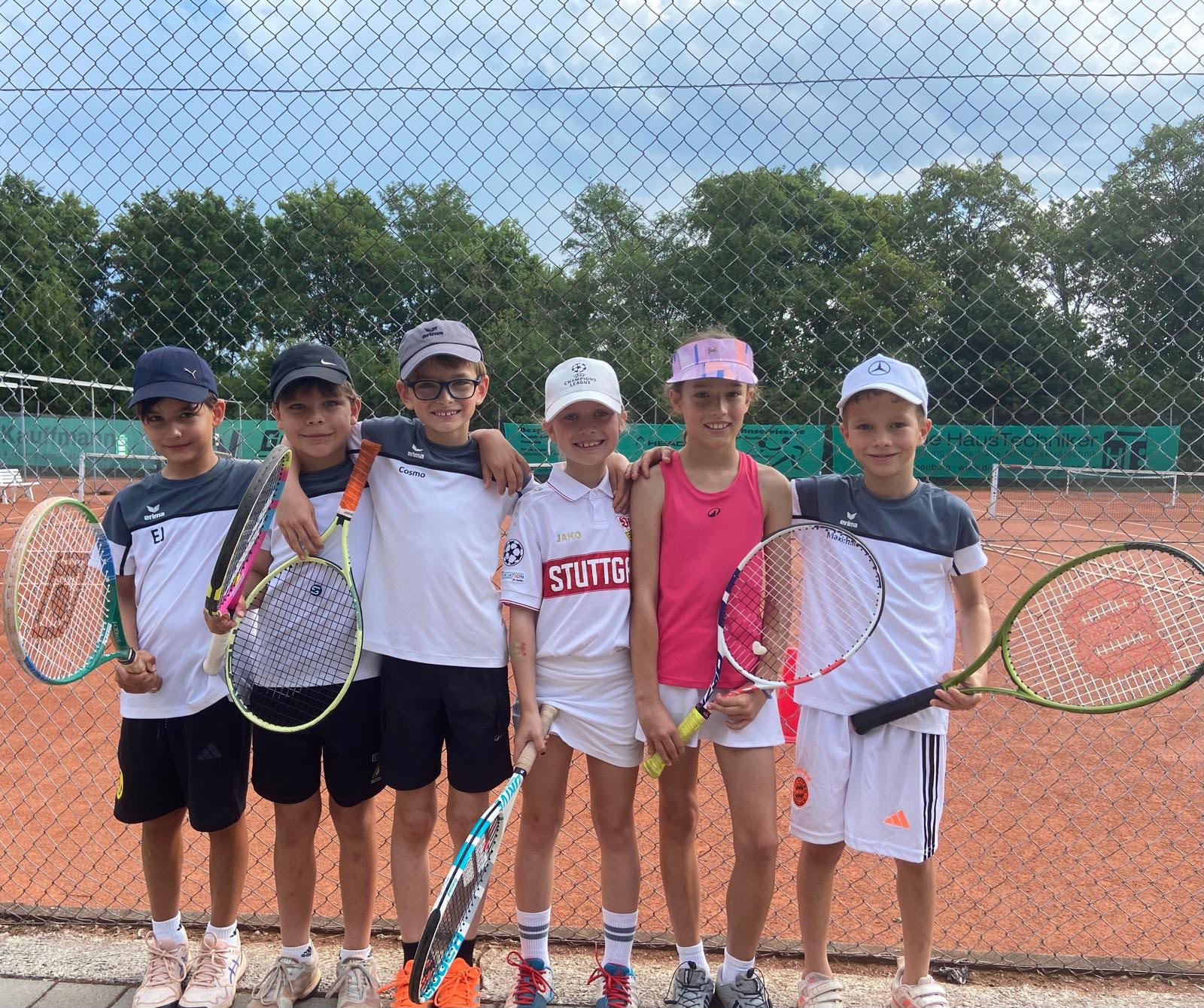Souveräner Heimsieg der U9 des TC Heimsheim