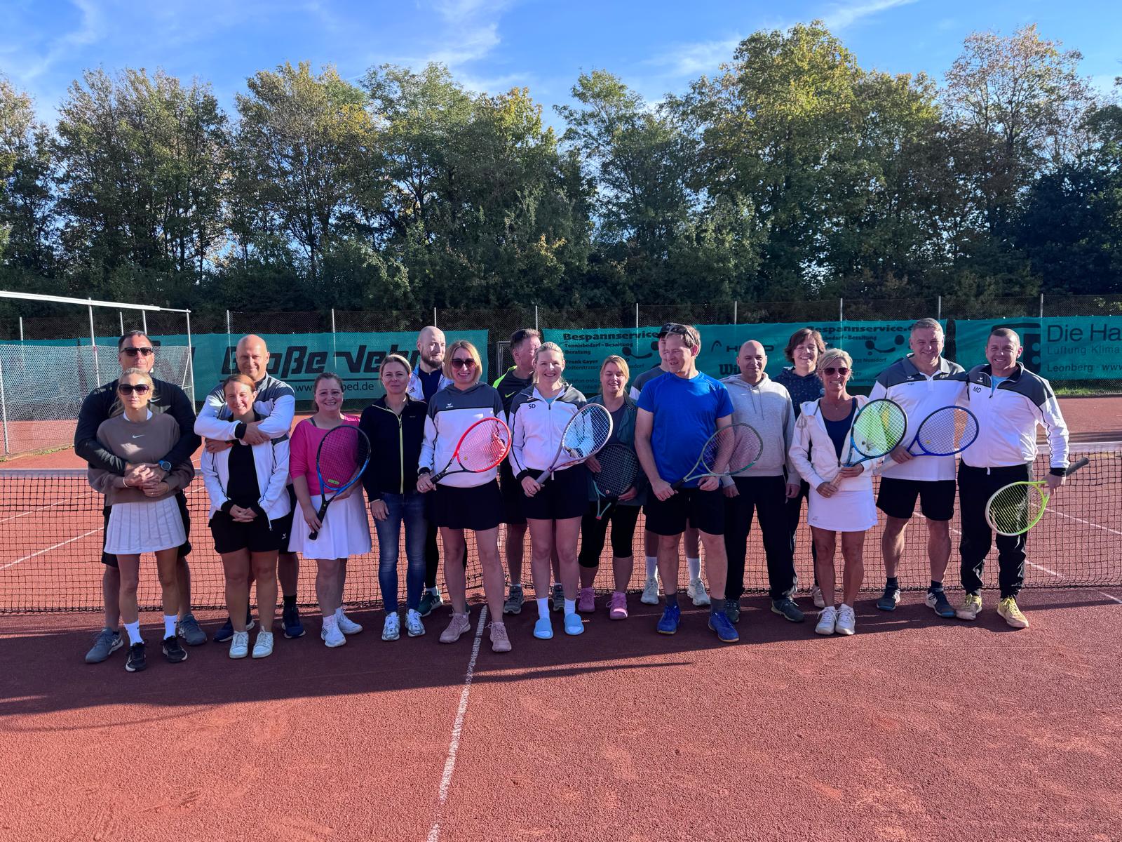 Strahlender Sonnenschein und spannendes Tennis beim TC Heimsheim
